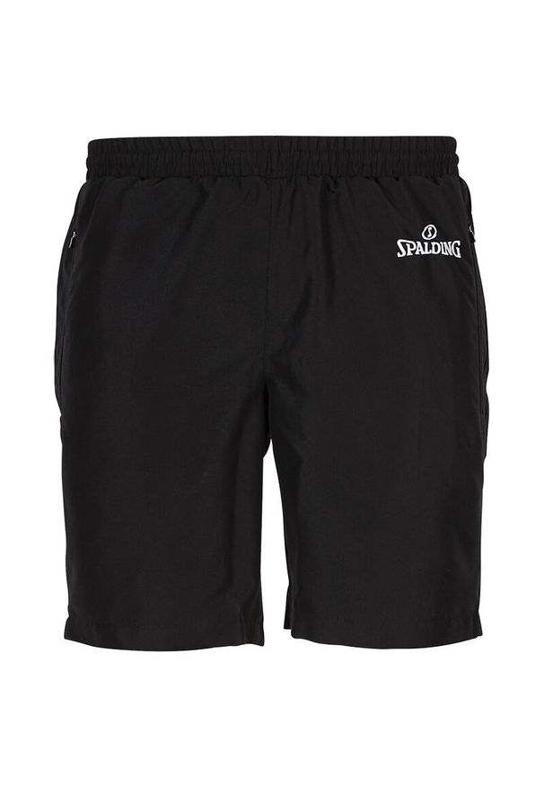 SPALDING - Szorty Spalding Woven. Kolor: czarny. Sport: fitness, koszykówka