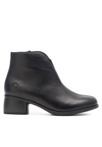 Remonte Botki R8870-00 Czarny. Kolor: czarny. Materiał: skóra #1