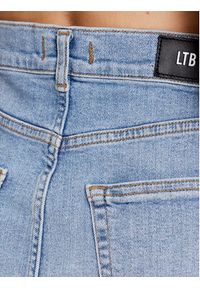 LTB Spódnica jeansowa Innie 60602 15094 Niebieski Regular Fit. Kolor: niebieski. Materiał: bawełna