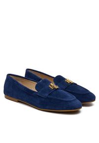Lauren Ralph Lauren - LAUREN RALPH LAUREN Loafersy Averi III 802959266001 Granatowy. Kolor: niebieski. Materiał: skóra, zamsz #4