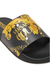 Versace Jeans Couture Klapki 77VA3SQ3 ZS834 Czarny. Kolor: czarny #3