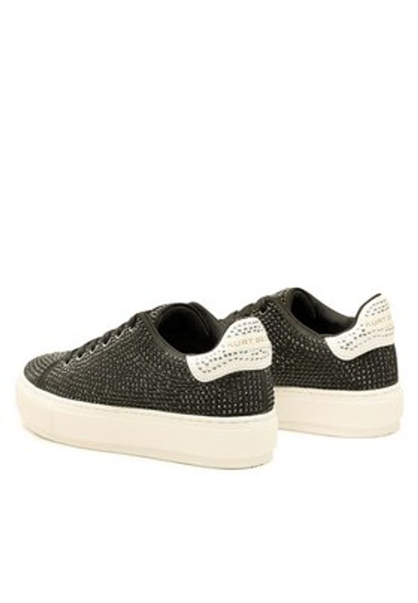 Kurt Geiger Sneakersy Laney Crystal 9340800609 Czarny. Kolor: czarny. Materiał: materiał