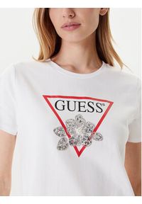 Guess T-Shirt W5YI38 I3Z14 Biały Regular Fit. Kolor: biały. Materiał: bawełna #3