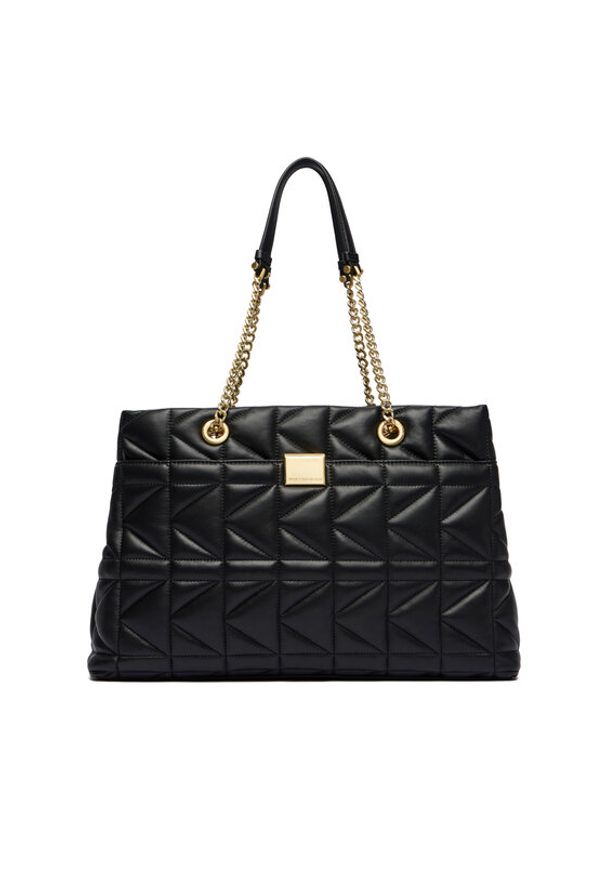 Karl Lagerfeld - KARL LAGERFELD Torebka A4W30085 Czarny. Kolor: czarny. Materiał: skórzane