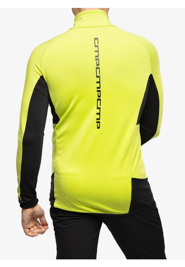 Polar męski CMP Jacket Joanna. Kolor: zielony. Materiał: polar