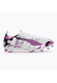 Puma - Buty piłkarskie męskie PUMA Ultra 5 Match Forever FG/AG. Kolor: biały. Sport: piłka nożna