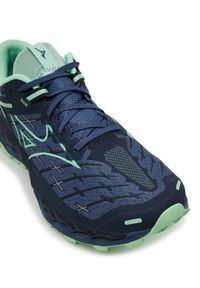 Mizuno Buty do biegania Wave Mujin 10 J1GJ2470 Granatowy. Kolor: niebieski. Materiał: materiał. Model: Mizuno Wave #3