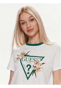 Guess T-Shirt Zoey V4GI02 K46D1 Biały Boxy Fit. Kolor: biały. Materiał: bawełna #4