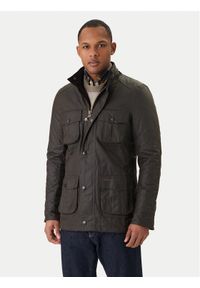 Barbour Kurtka przejściowa Corbridge MWX0340OL71 Zielony Tailored Fit. Kolor: zielony. Materiał: bawełna #1
