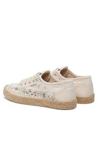 Pepe Jeans Espadryle Jade Print PLS10414 Écru. Wzór: nadruk