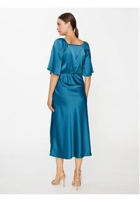 YAS Sukienka koktajlowa 26031519 Niebieski Regular Fit. Kolor: niebieski. Materiał: syntetyk. Styl: wizytowy #3
