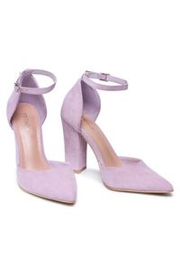 DeeZee Półbuty KL-091201-06 Różowy. Kolor: różowy. Materiał: materiał #3