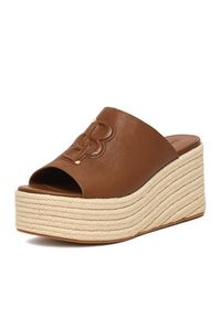 Badura Espadryle EO-AMINA-LT0228-26-801 Brązowy. Kolor: brązowy. Materiał: skóra #5