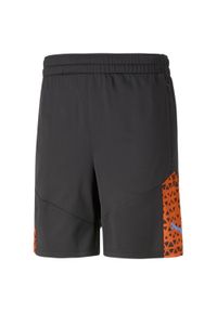 Krótki Dorosły Puma Individualcup czarny. Kolor: żółty, czarny, wielokolorowy, pomarańczowy. Długość: krótkie. Sport: piłka nożna #1