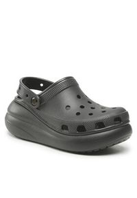 Crocs Klapki Classic Crush Clog 207521 Czarny. Kolor: czarny