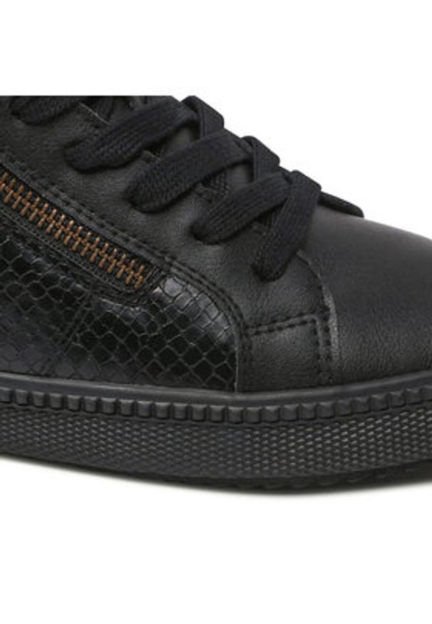 Geox Sneakersy D Blomiee B D166HB 00454 C9999 Czarny. Kolor: czarny. Materiał: skóra