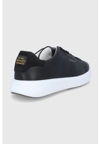 GANT - Gant buty skórzane Palbro kolor czarny. Nosek buta: okrągły. Zapięcie: sznurówki. Kolor: czarny. Materiał: skóra #3