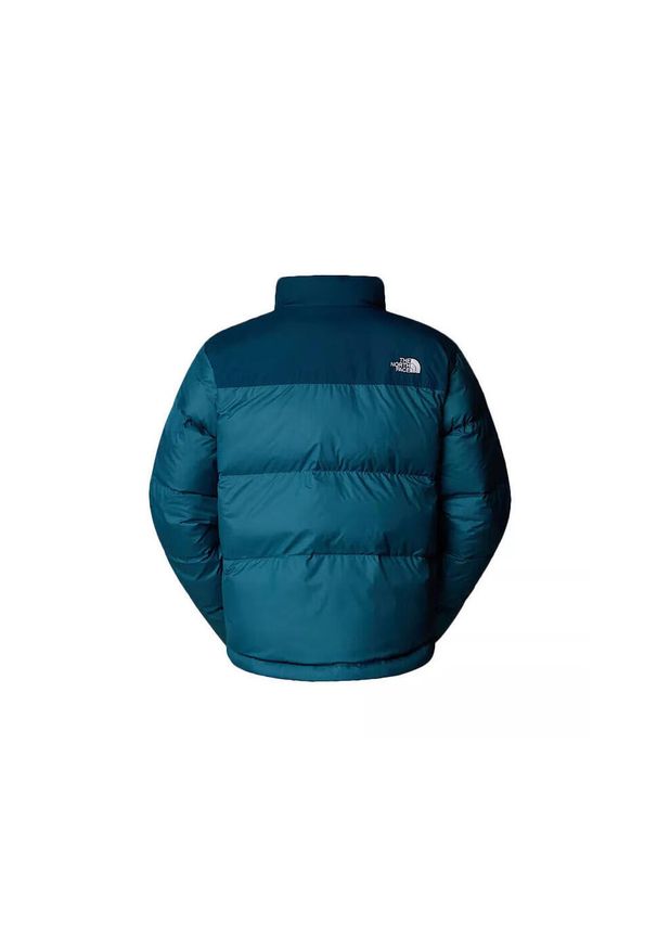 Kurtka uniwersalna męska The North Face Saikuru. Kolor: niebieski. Materiał: puch. Sport: turystyka piesza