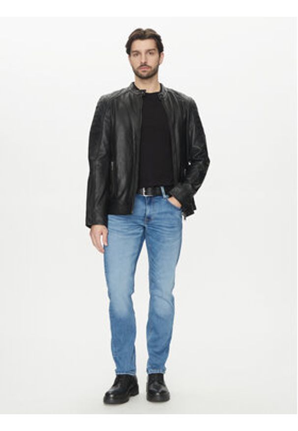 Mustang Jeansy Oregon 1014374 Niebieski Slim Fit. Kolor: niebieski