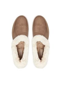 skechers - Skechers Kapcie Cozy Escape 168114/TPE Szary. Kolor: szary. Materiał: skóra #6