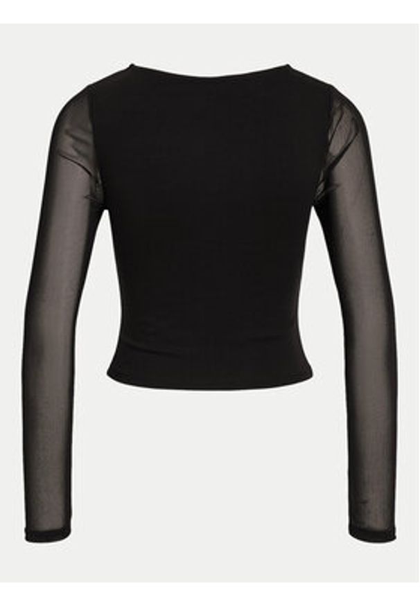 Noisy may - Noisy May Bluzka Belice 27033474 Czarny Slim Fit. Kolor: czarny. Materiał: bawełna