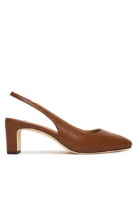 Lauren Ralph Lauren - LAUREN RALPH LAUREN Czółenka 802P00096002 Brązowy. Kolor: brązowy. Materiał: skóra #1