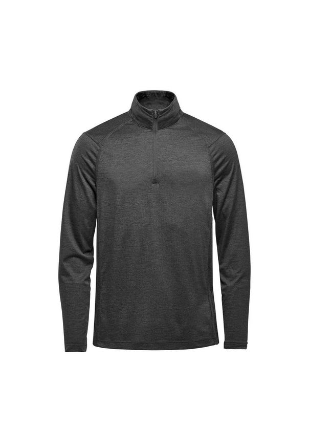 STORMTECH - Bluza Męska Milano Quarter Zip. Kolor: szary, wielokolorowy, brązowy. Styl: sportowy