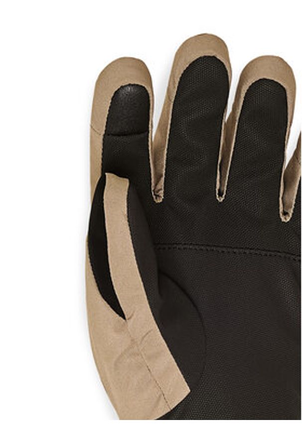 Quiksilver Rękawice narciarskie Cross EQYHN03191 Khaki. Kolor: brązowy. Materiał: poliester. Sport: narciarstwo