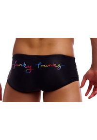 FUNKY TRUNKS - Trunki męskie Funky Trunks Pride Alive - sidewinder. Kolor: czarny