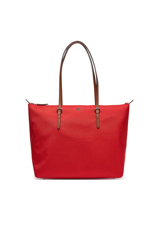 Lauren Ralph Lauren - Torebka LAUREN RALPH LAUREN. Kolor: czerwony