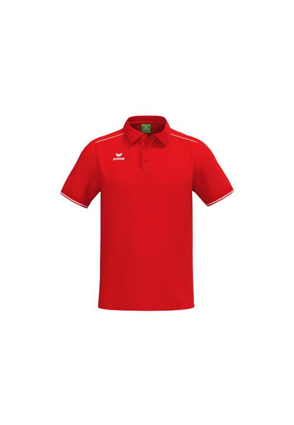 ERIMA - Polo Erima CMPT. Okazja: na co dzień. Typ kołnierza: polo. Kolor: czerwony, wielokolorowy, biały. Materiał: tkanina. Styl: casual, sportowy