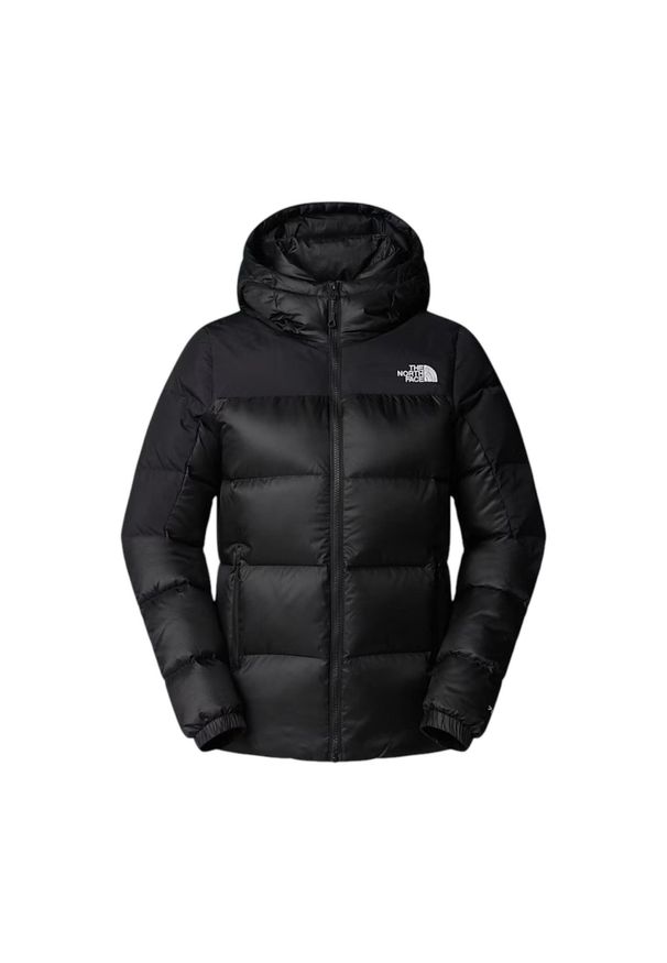 The North Face - Kurtka sportowa damska Diablo Down 2.0 Hooded Jacket. Kolor: czarny. Materiał: poliester. Styl: sportowy