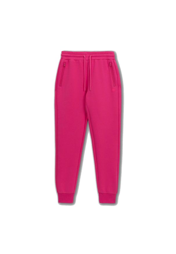 PITBULL - Spodnie damskie Pitbull Discovery Track Pants. Kolor: różowy. Sport: fitness