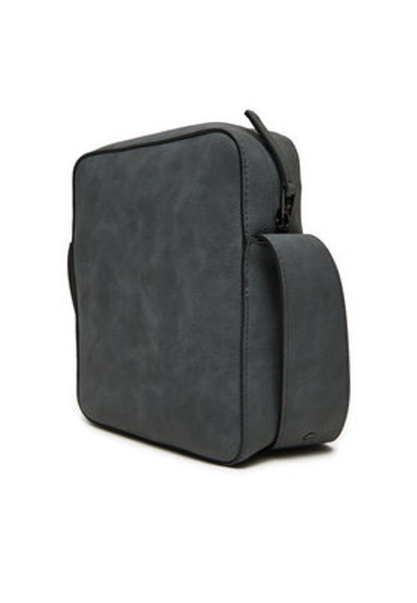 Calvin Klein Saszetka Ck Refined Reporter Nubuck K50K512745 Szary. Kolor: szary. Materiał: skóra