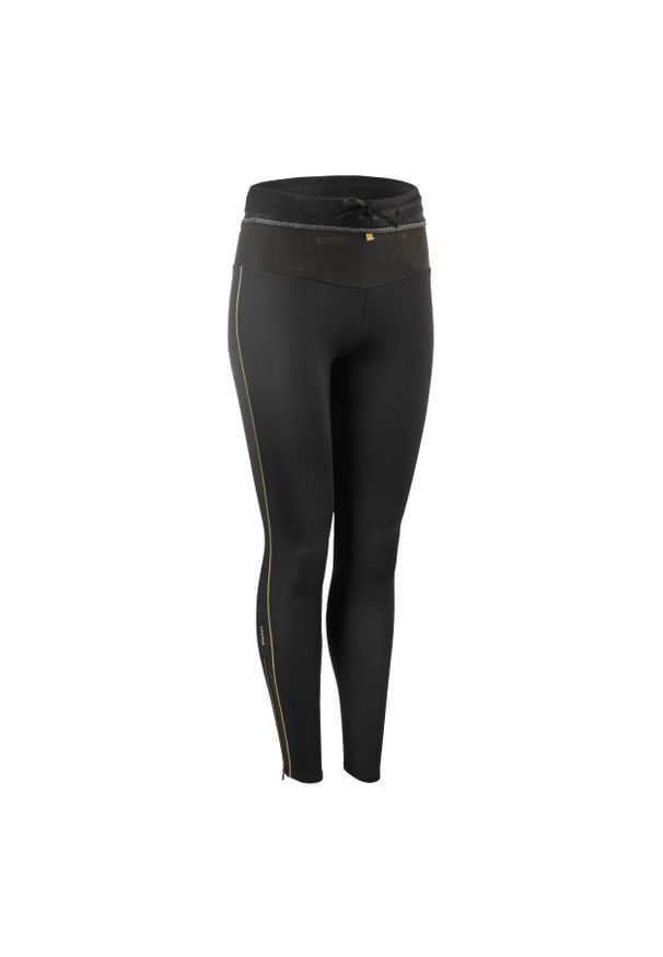 EVADICT - Legginsy do biegania w terenie damskie Evadict. Materiał: skóra, materiał, poliester. Długość: długie. Sport: bieganie
