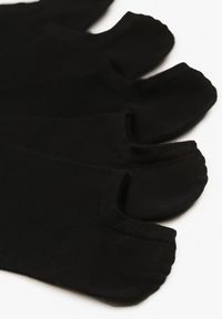 Renee - Czarne Krótkie Skarpety z Bawełny 5-Pack Lesolia. Kolor: czarny. Materiał: bawełna