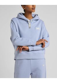 Lee - LEE ESSENTIAL HOODIE DAMSKA BLUZA LOGO PARRY BLUE L53PLJ66 #1