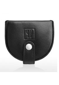 Podkówka skórzana PAOLO PERUZZI T-50-BL czarna. Kolor: czarny. Materiał: skóra #1