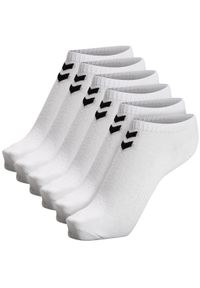 Skarpetki Hummel hmlCHEVRON 6-PACK ANKLE SOCKS uniwersalne. Kolor: biały