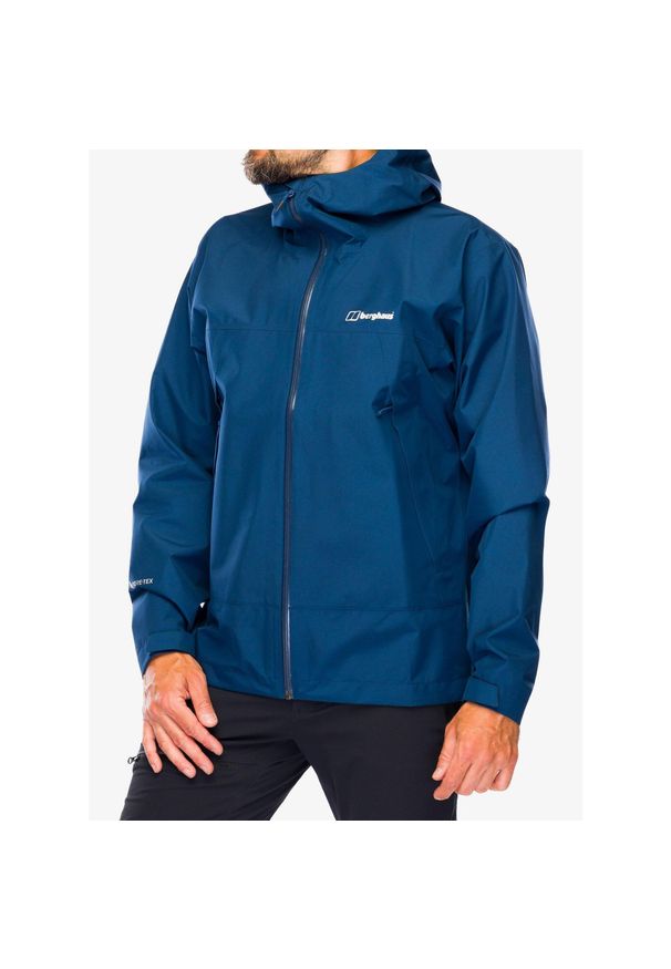 Kurtka GORE TEX męska Berghaus Paclite Dynak Shell Jacket. Kolor: niebieski. Technologia: Gore-Tex