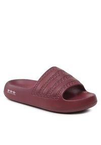 Adidas - adidas Klapki adilette Ayoon Slides HP9573 Bordowy. Kolor: czerwony. Materiał: syntetyk #4