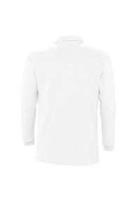SOL'S - Koszulka Polo Z Długim Rękawem Dla Dorosłych Unisex Winter II. Okazja: na co dzień. Typ kołnierza: polo. Kolor: biały. Długość rękawa: długi rękaw. Długość: długie. Styl: casual