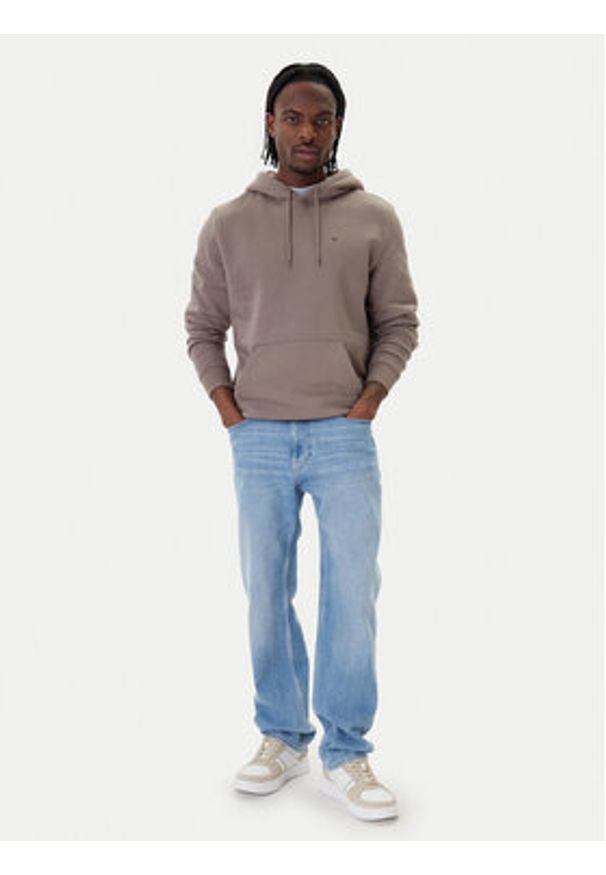 Tommy Jeans Bluza DM0DM20742 Szary Regular Fit. Kolor: szary. Materiał: bawełna