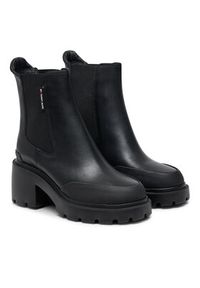 Tommy Jeans Botki Tjw Mid Heel Chelsea Boot EN0EN02681 Czarny. Kolor: czarny. Materiał: skóra #2