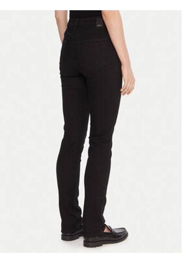 BOSS Jeansy State 50546342 Czarny Slim Fit. Kolor: czarny