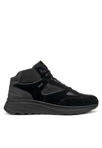 Geox Sneakersy U Spherica Actif X1 U56HGC 02285 C9999 Czarny. Kolor: czarny. Materiał: zamsz, skóra