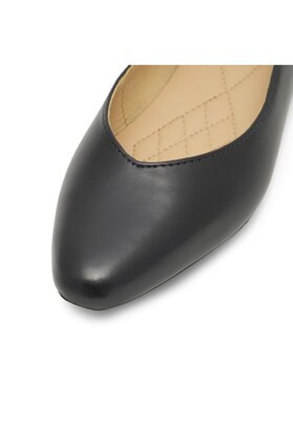 Lasocki Baleriny RST-ZAIRA-04 Czarny. Kolor: czarny. Materiał: skóra