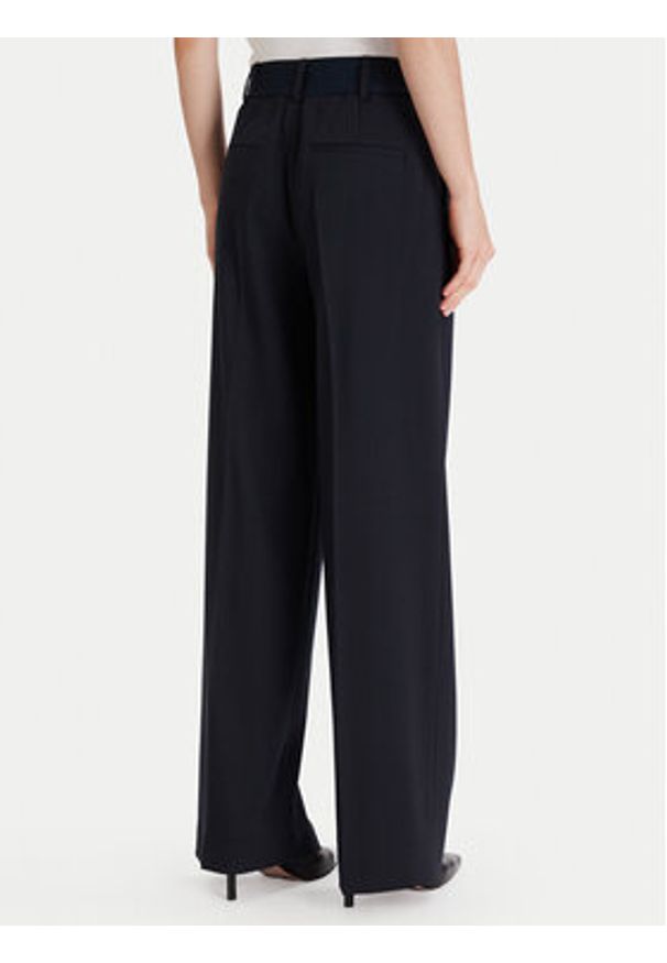 JOOP! Spodnie materiałowe Paris2 30048839 Granatowy Modern Fit. Kolor: niebieski. Materiał: wiskoza