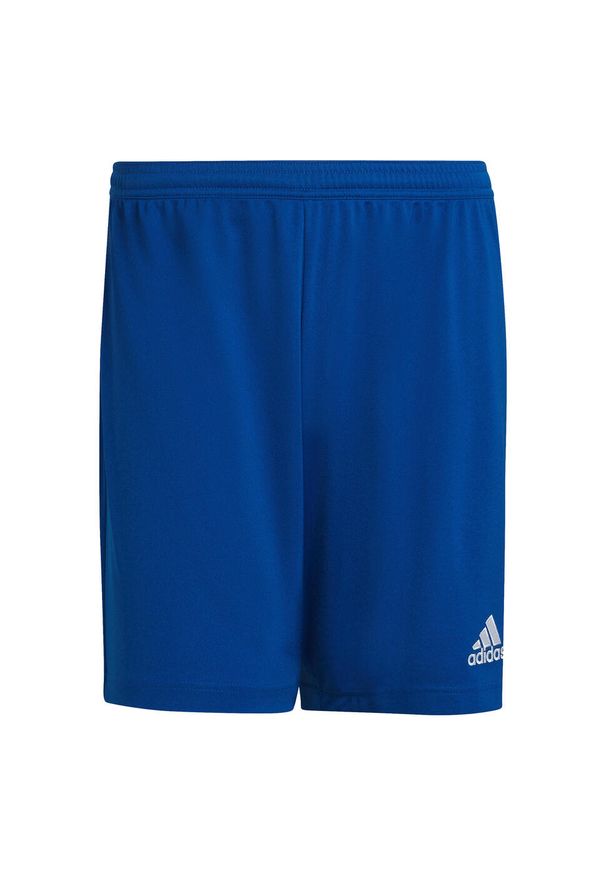 Adidas - Spodenki piłkarskie męskie adidas Entrada 22. Kolor: niebieski. Materiał: poliester, materiał. Sport: piłka nożna
