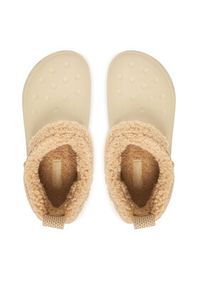 Crocs Klapki Classic Lined Shorty 211380 Écru #2